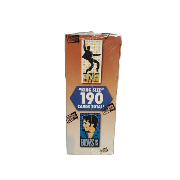 Press Pass 2008 Elvis Presley Factory Sealed King Size Bonus Box 190 Cards - Picture 2 of 4